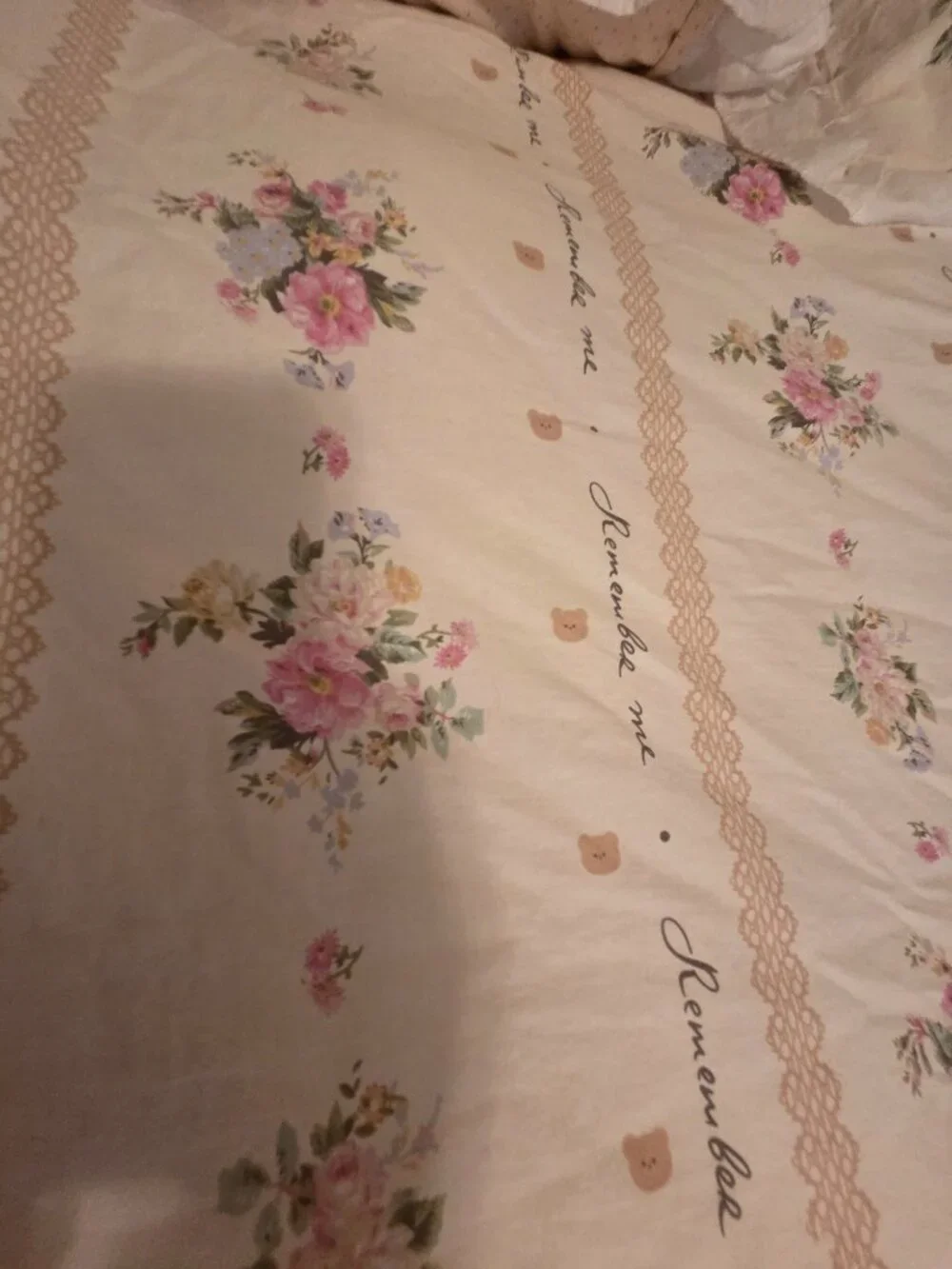 Floral Duvet Cover with 2 shams